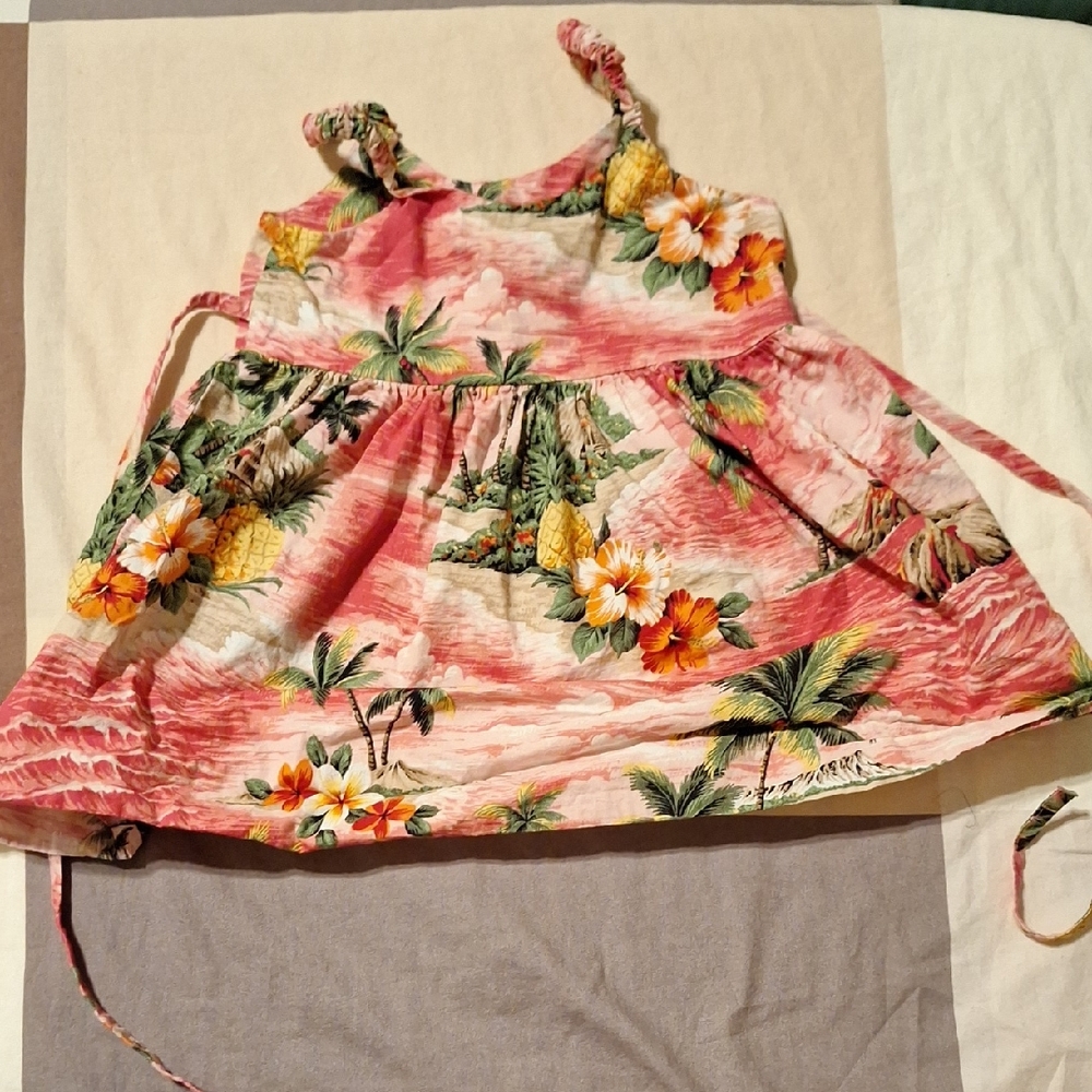 Tropical hawaii Sundress 2T